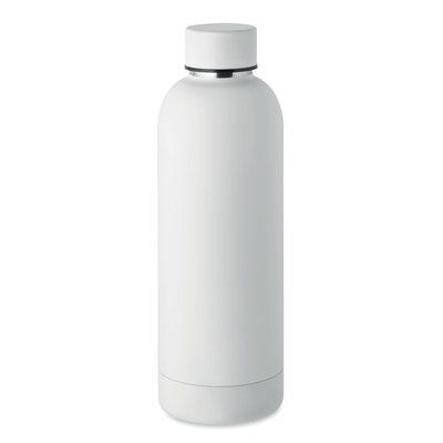 Botella Aislante Acero 500ml Blanco