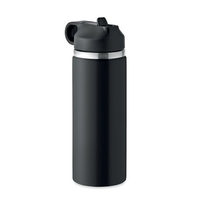 Botella Aislante Inox 500ml con Pajita