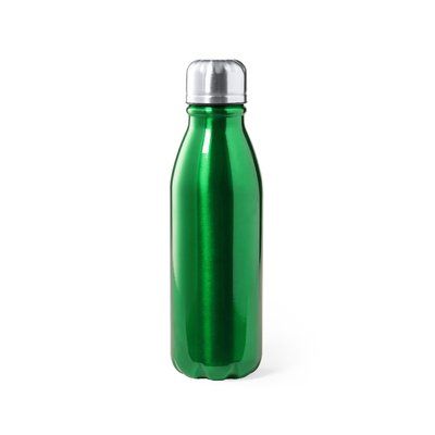 Botella Aluminio 550ml Brillo Ver