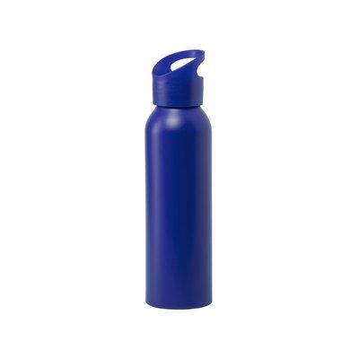 Botella Aluminio 600ml Acabado Mate Azul