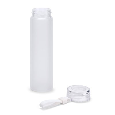 Botella Borosilicato Mate 470mL Blanco