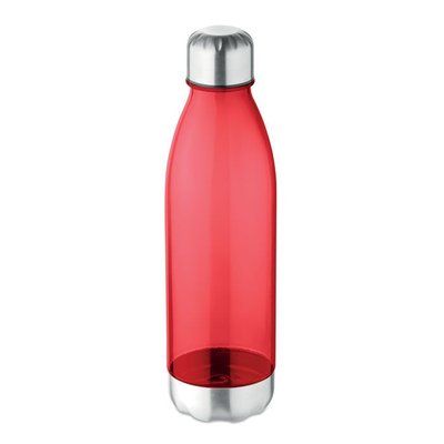 Botella deportiva personalizada de tritán sin BPA (600 ml) Rojo