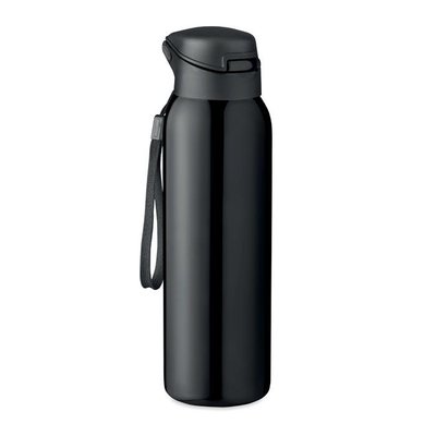 Botella Inox 580ml Aislante con Boquilla Negro