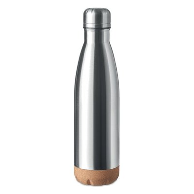 Botella Inox. Doble Pared 500ml Plata