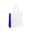 Bolsa en non woven laminado de 110 g/m² Azul