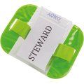 Brazalete impermeable de identidad Fluo Green