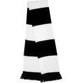 Bufanda Bicolor Suave Black / White