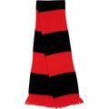 Bufanda Bicolor Suave Red / Black