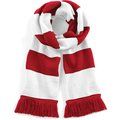 Bufanda a rayas tacto suave Classic Red / White