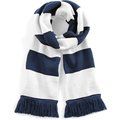 Bufanda a rayas tacto suave French Navy / White