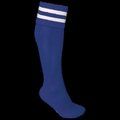 Calcetines deportivos altos Dark Royal Blue / White 47/50 EU