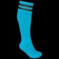 Calcetines deportivos altos Light Turquoise / Dark Grey 39/42 EU