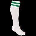 Calcetines deportivos altos White / Sporty Kelly Green 47/50 EU