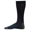 Calcetines de vestir algodón orgánico Navy / Dark Grey Heather 39/42 EU