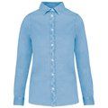 Camisa ajustada eco mujer Washed Cool Blue L