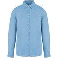 Camisa algodón orgánico hombre Washed Cool Blue S