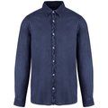 Camisa algodón orgánico hombre Washed Navy L