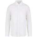 Camisa algodón orgánico hombre Washed white XXL