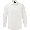 Camisa de algodón puro hombre Blanco 4XL