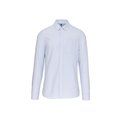 Camisa clásica de estilo profesional Striped White / Oxford Blue 3XL