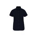 Camisa cómoda manga corta mujer Navy S