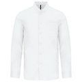 Camisa cuello mao hombre White L