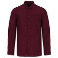 Camisa cuello mao hombre Wine XXL