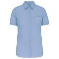 Camisa easy care manga corta mujer Azul L