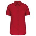 Camisa easy care manga corta mujer Classic Red L