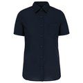 Camisa easy care manga corta mujer Navy XXL