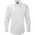 Camisa elástica hombre White S