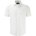 Camisa entallada hombre Blanco L