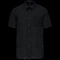 Camisa de fácil cuidado para chico Black 5XL