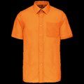 Camisa de fácil cuidado para chico Orange S