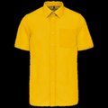 Camisa de fácil cuidado para chico Yellow 6XL