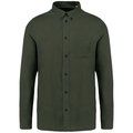 Camisa fibra ecológica hombre Verde XL