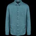 Camisa de lino hombre Adriatic Blue 3XL