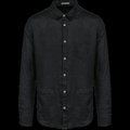 Camisa de lino hombre Black XL