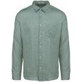 Camisa de lino hombre Jade Green 3XL