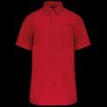 Camisa manga corta hombre Bolsillo izquierdo Classic Red M