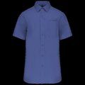 Camisa manga corta hombre Bolsillo izquierdo Cobalt Blue 5XL