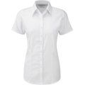 Camisa manga corta mujer ajustada White XL