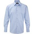 Camisa de manga larga para hombre tejido espiga Light Blue M