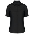 Camisa de mujer sin arrugas Negro XS