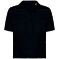 Camisa oversize mujer Washed Dark Navy L