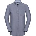 Camisa Oxford efecto lavado Azul 3XL