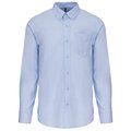 Camisa oxford hombre algodón poliéster Oxford Blue L