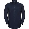 Camisa Oxford hombre planchado mínimo Azul L