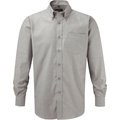 Camisa Oxford hombre planchado mínimo Gris 6XL