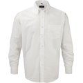 Camisa Oxford hombre planchado mínimo White XXL